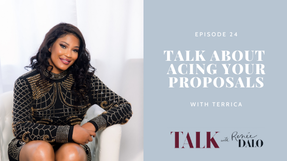 Episode 24: Talk About Acing Your Proposals with Terrica